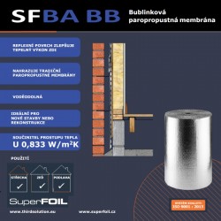 SFBABB - 4,36 €/m² bez VAT...